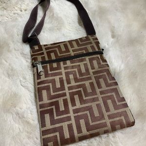 Brown crossbody bag